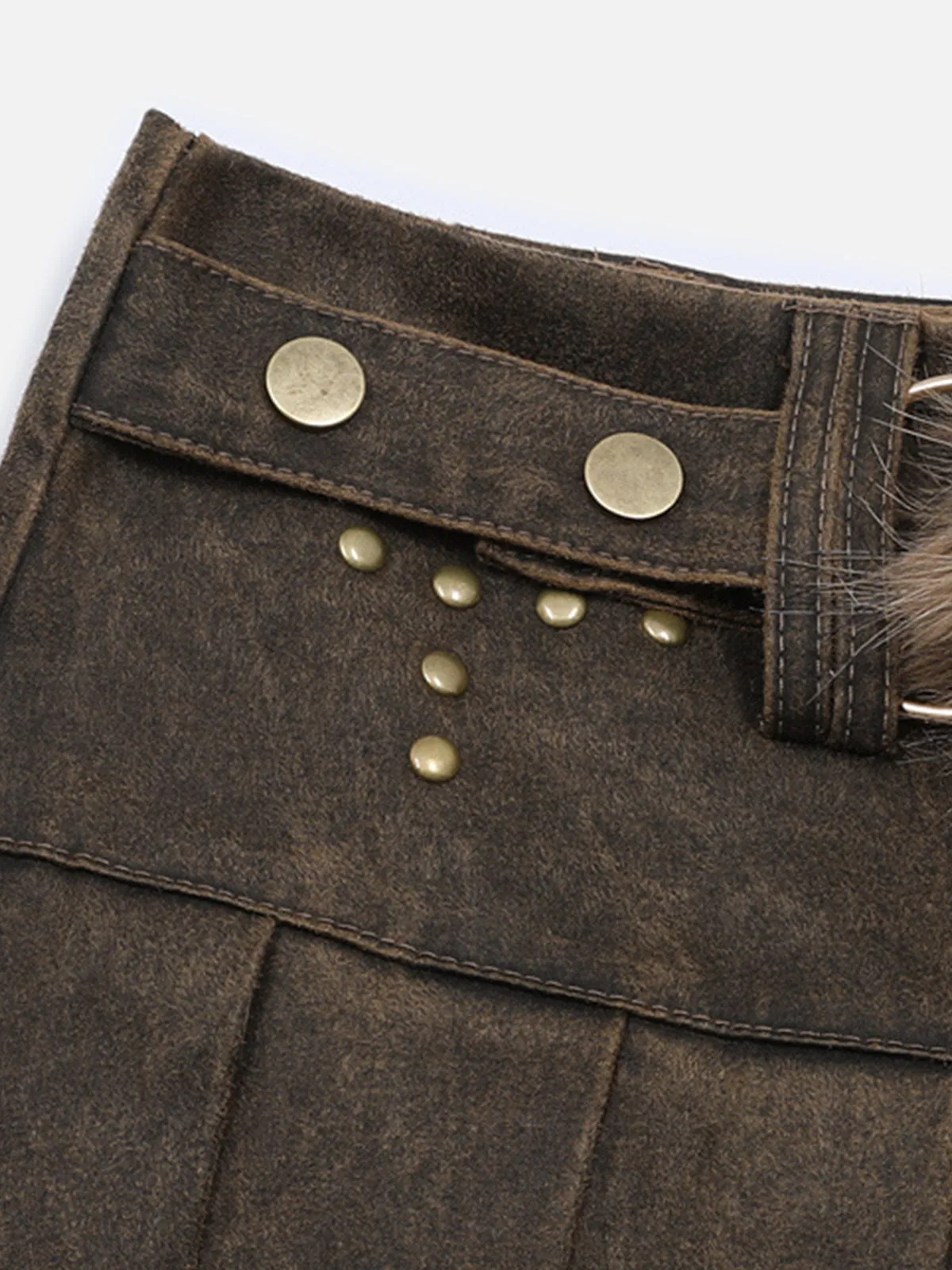 Aelfric Eden Faux Fur Skirt sold by Aelfric Eden product image thumbnail 4