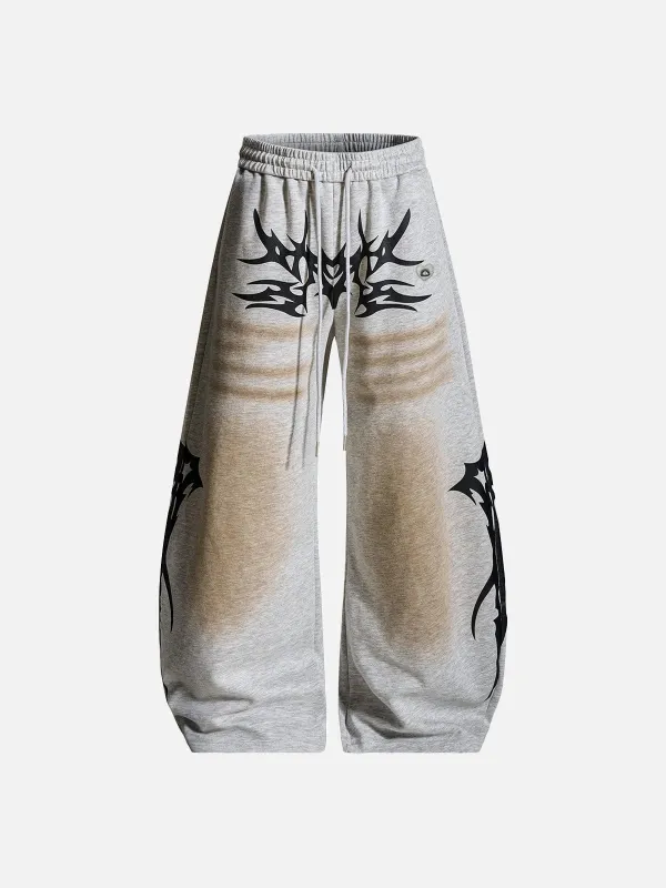 Aelfric Eden Whiskering Baggy Barrel Sweatpants made by Aelfric Eden