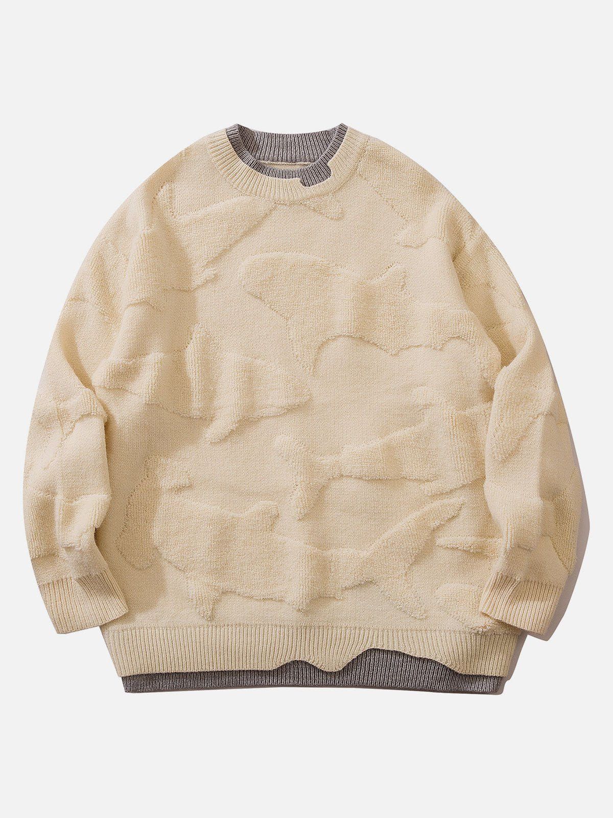 Aelfric Eden 3D Whale Jacquard Knit Sweater sold by Aelfric Eden product image thumbnail 5