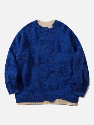 Aelfric Eden 3D Whale Jacquard Knit Sweater sold by Aelfric Eden