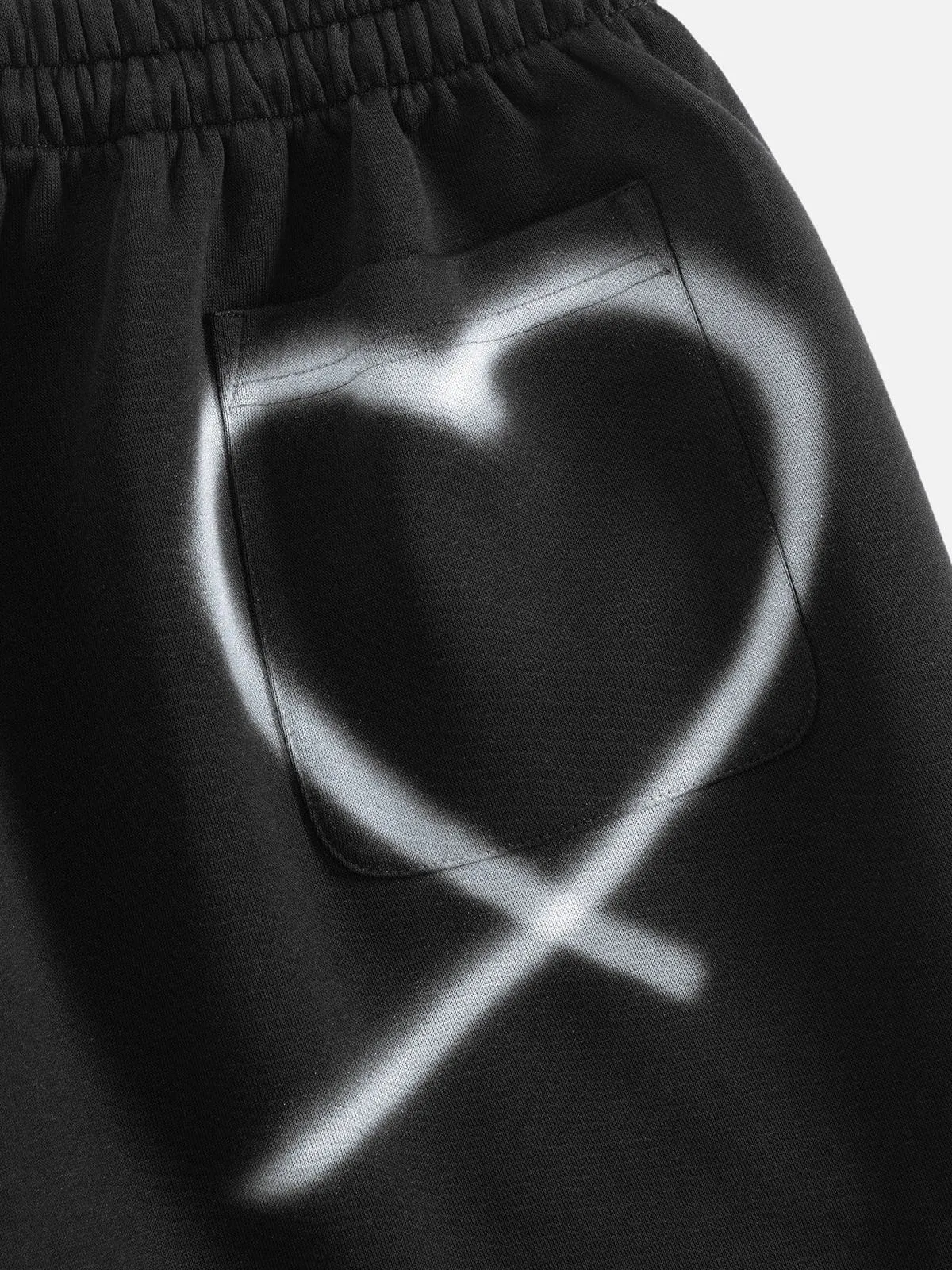 Aelfric Eden Graffiti Heart Baggy Sweatpants sold by Aelfric Eden product image thumbnail 3