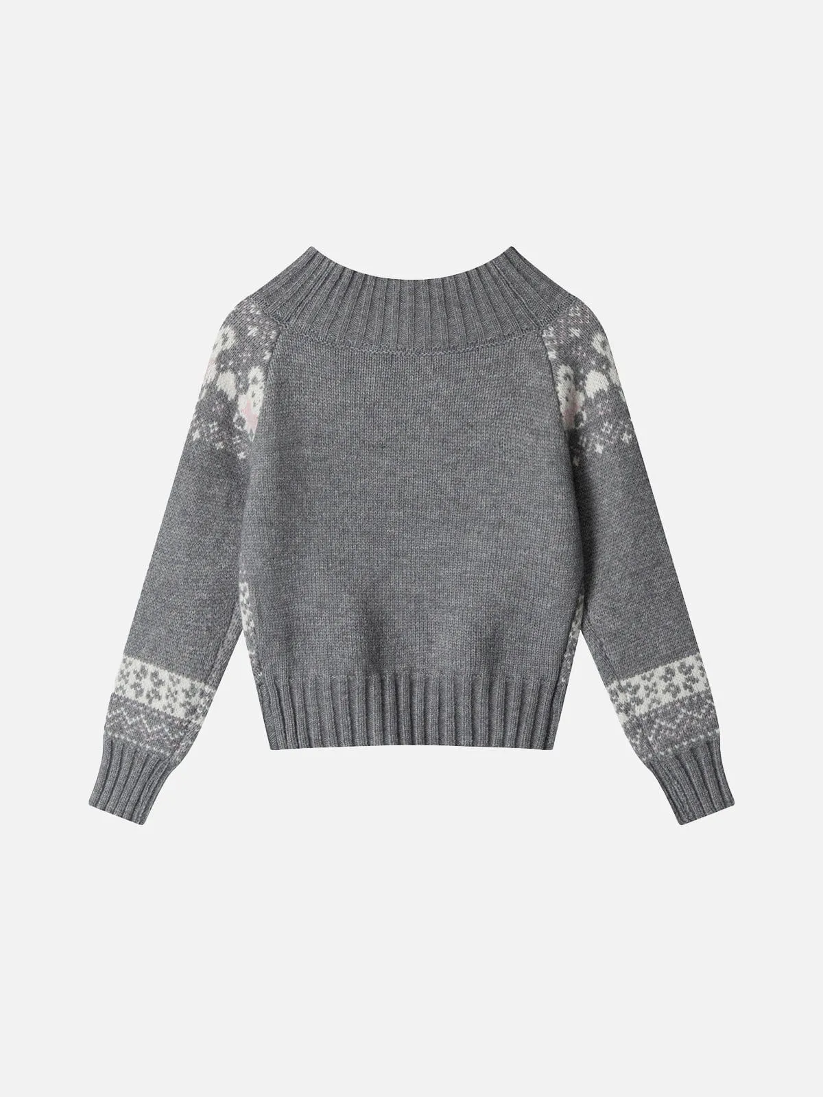 Aelfric Eden Off-The-Shoulder Fair Isle Sweater sold by Aelfric Eden product image thumbnail 3