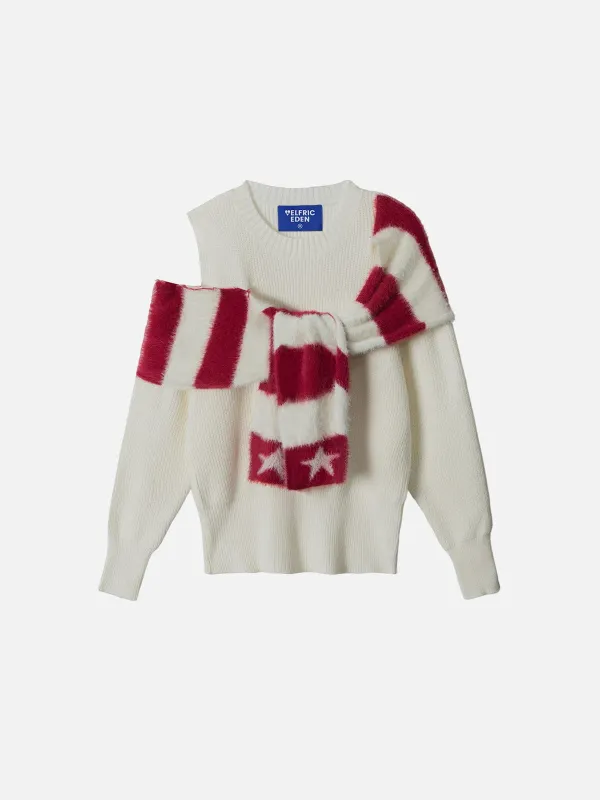 Aelfric Eden Scarf Knit Sweater sold by Aelfric Eden