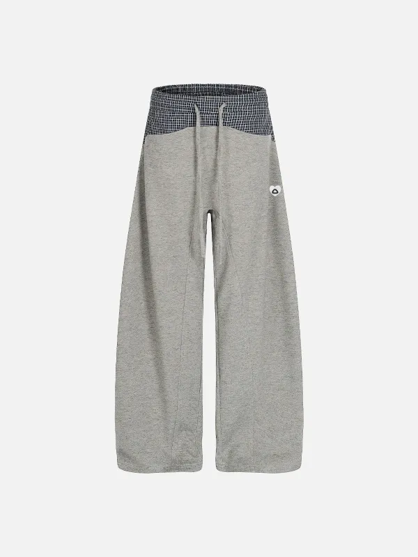 Aelfric Eden Plaid Waist Baggy Sweatpants sold by Aelfric Eden