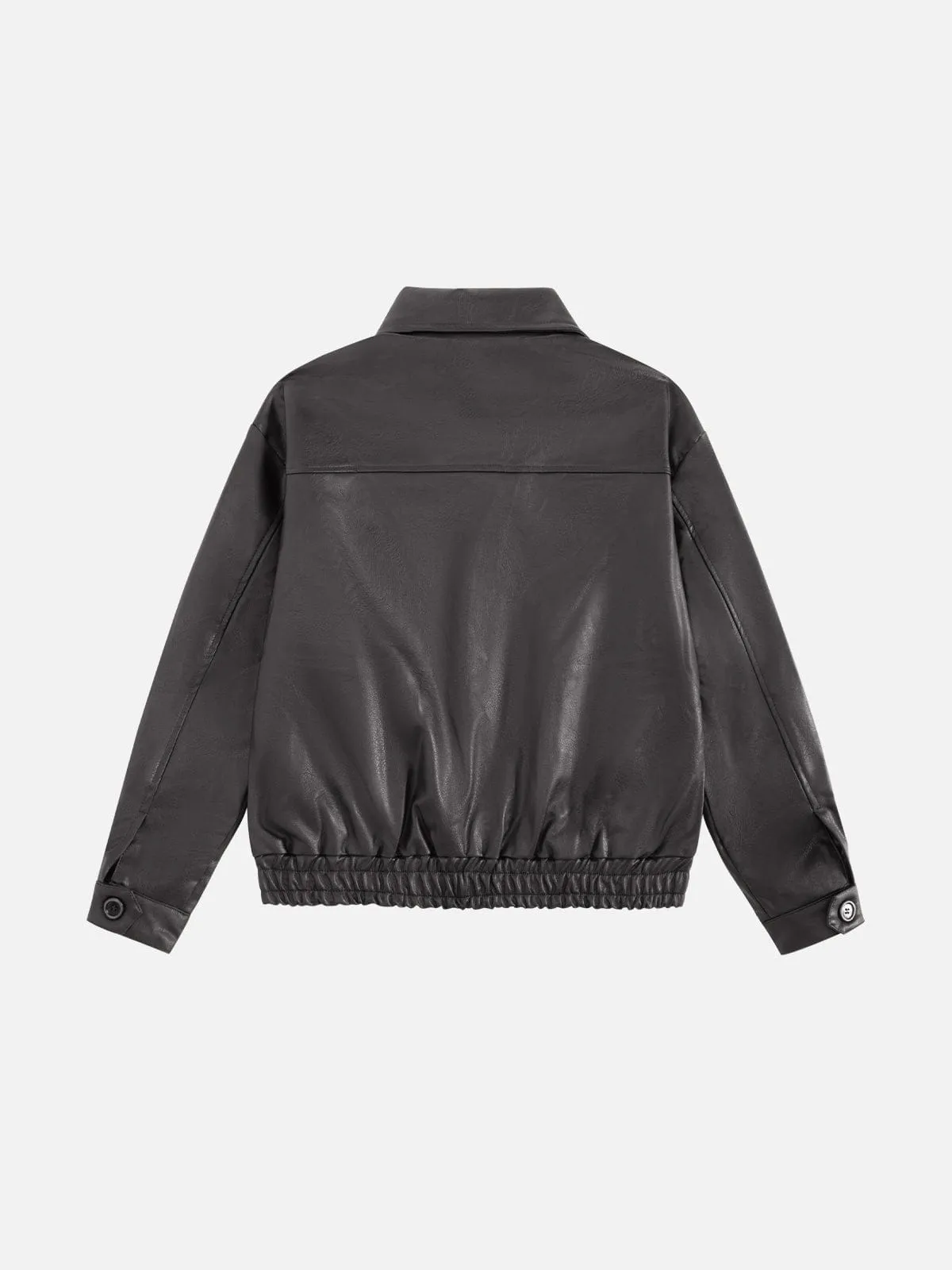 Aelfric Eden Asymmetric Faux Leather Jacket sold by Aelfric Eden product image thumbnail 2