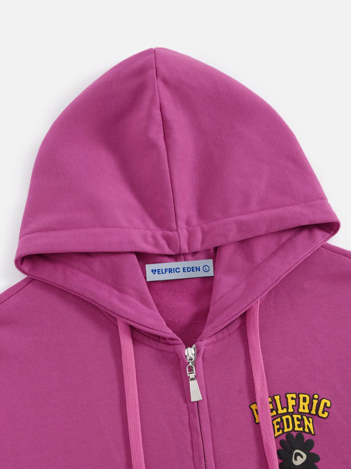 Aelfric Eden Flower Graphic Zip Up Hoodie sold by Aelfric Eden product image thumbnail 3