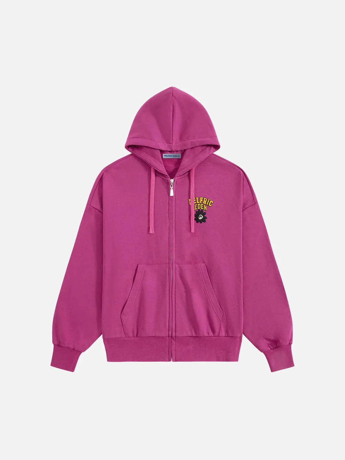 Aelfric Eden Flower Graphic Zip Up Hoodie sold by Aelfric Eden