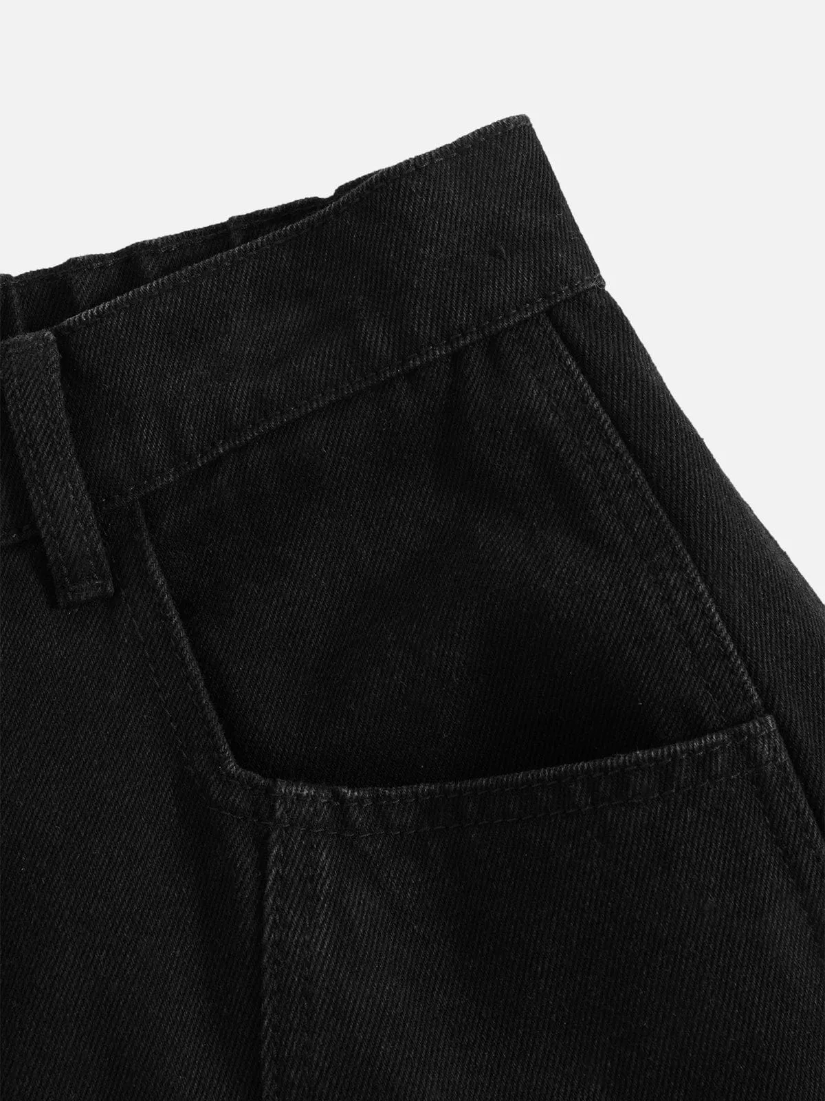 Aelfric Eden Metal Toggle Baggy Barrel Jeans sold by Aelfric Eden product image thumbnail 4