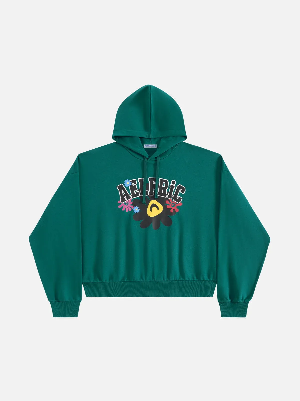 Aelfric Eden Boxy Cartoon Flower Pullover Hoodie sold by Aelfric Eden product image thumbnail 3