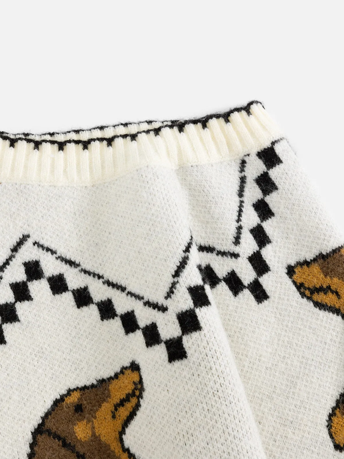 Aelfric Eden Dachshund Off-The-Shoulder Sweater sold by Aelfric Eden product image thumbnail 3