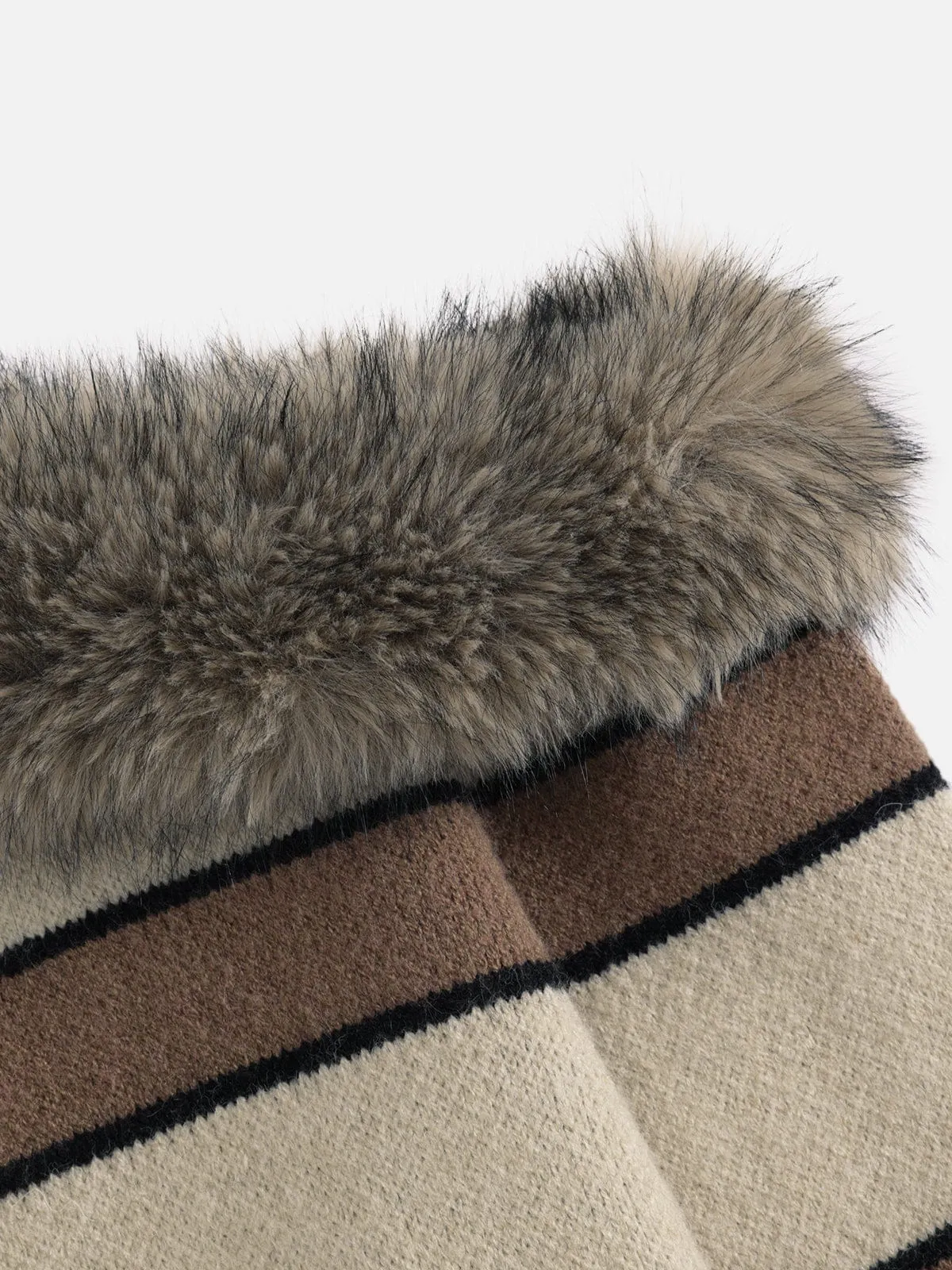 Aelfric Eden Faux Fur Dachshund Off-Shoulder Sweater sold by Aelfric Eden product image thumbnail 3