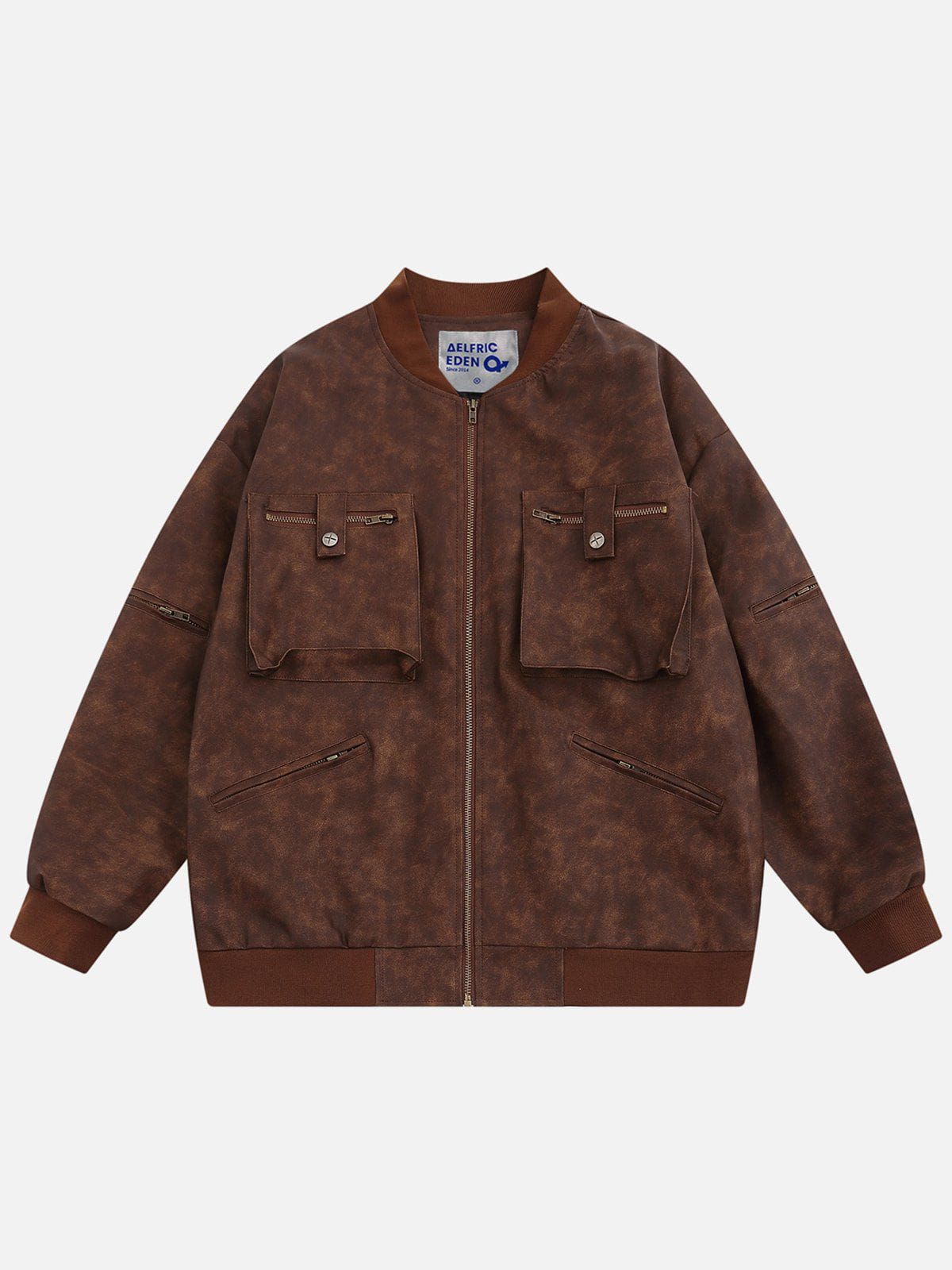 Aelfric Eden Multi Zip Up Leather Jacket sold by Aelfric Eden product image thumbnail 2