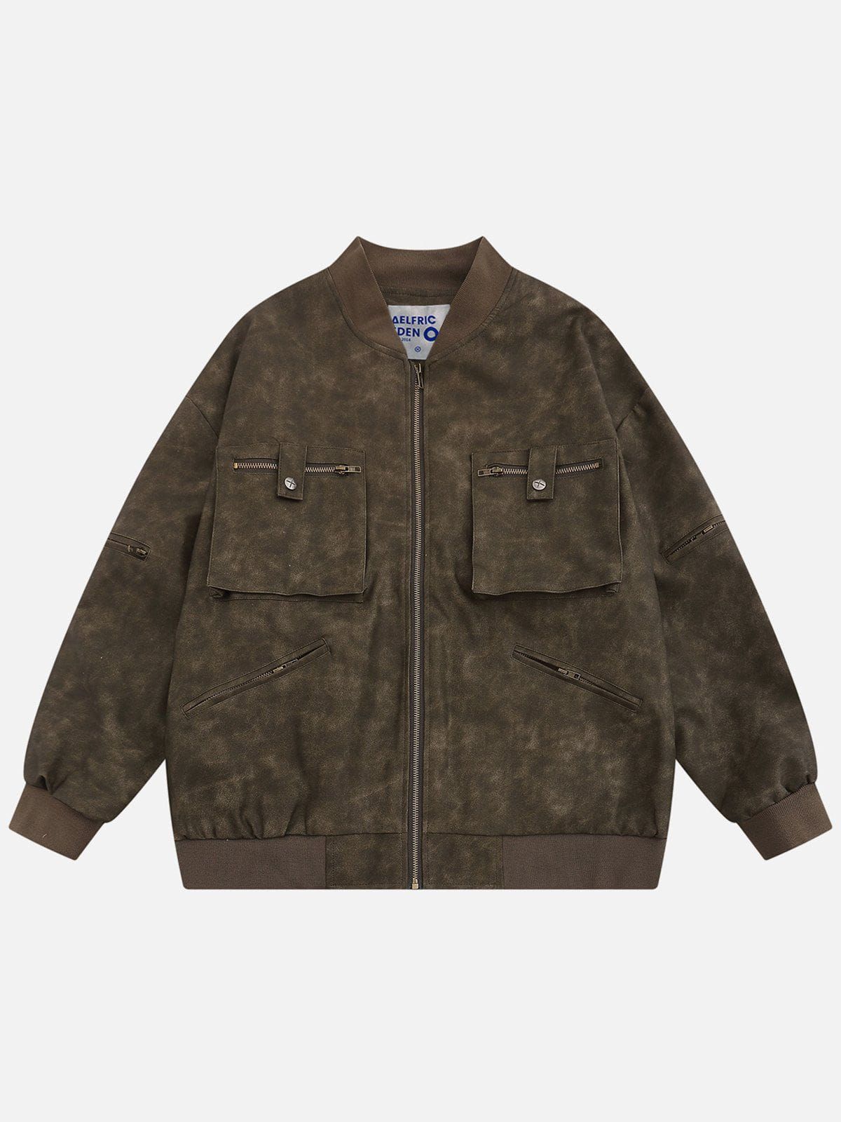 Aelfric Eden Multi Zip Up Leather Jacket sold by Aelfric Eden