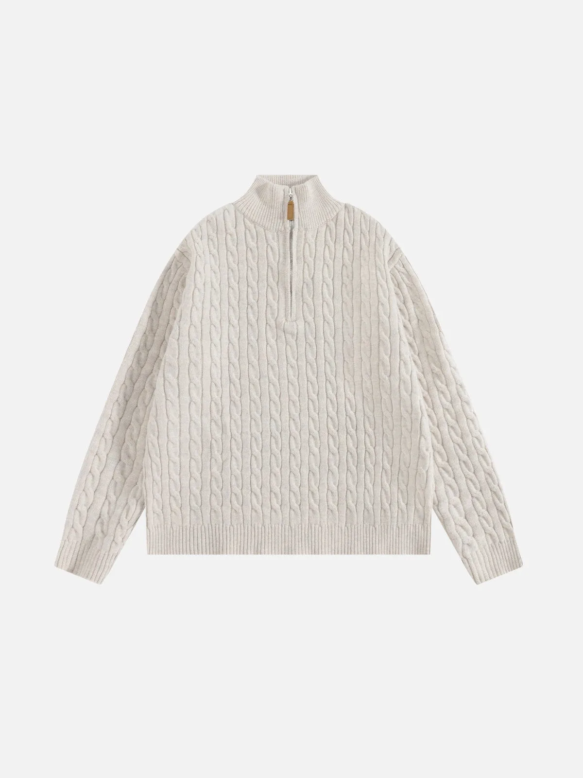 Aelfric Eden Cable Knit Half-Zip Sweater sold by Aelfric Eden