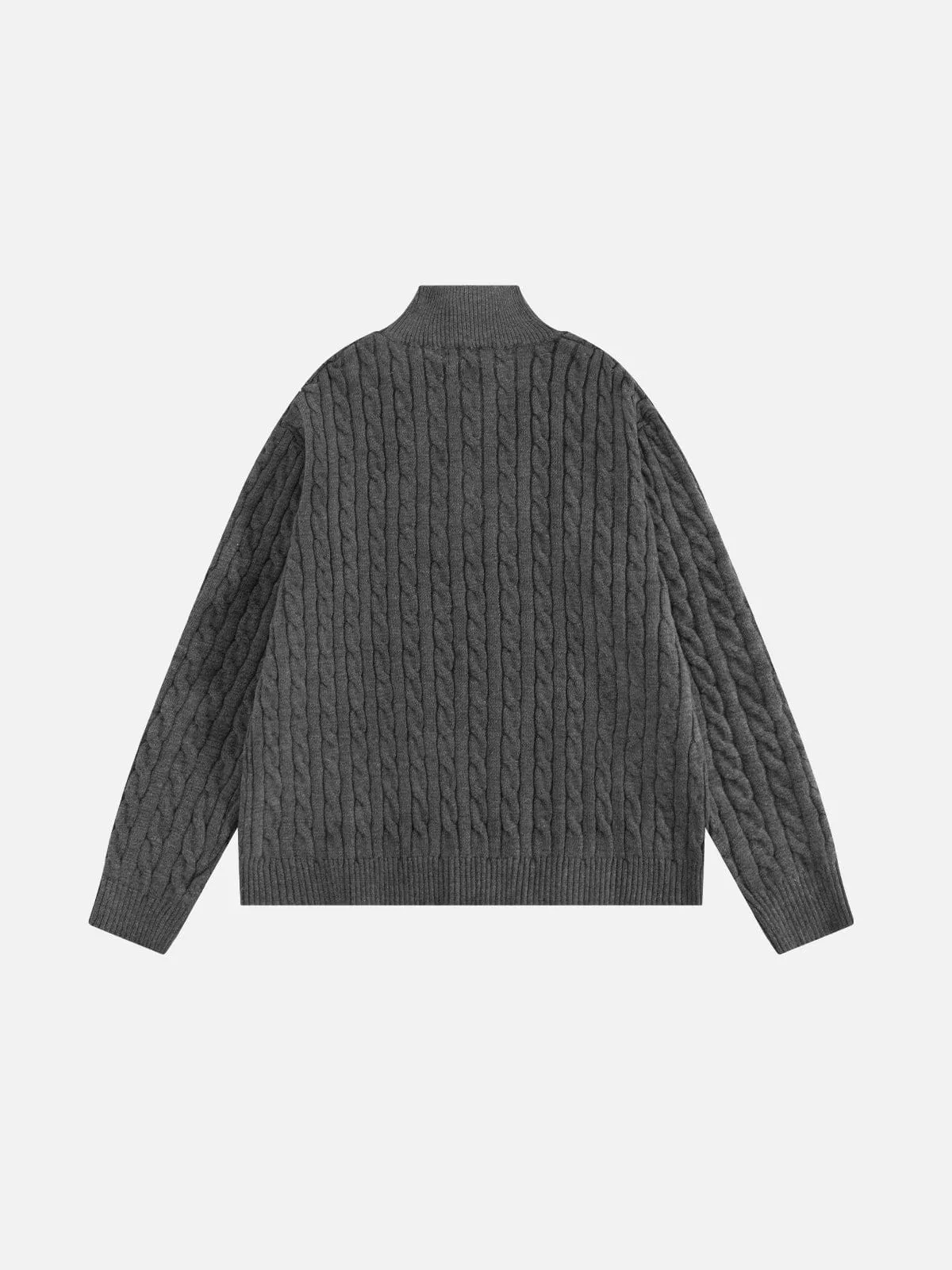 Aelfric Eden Cable Knit Half-Zip Sweater sold by Aelfric Eden product image thumbnail 3
