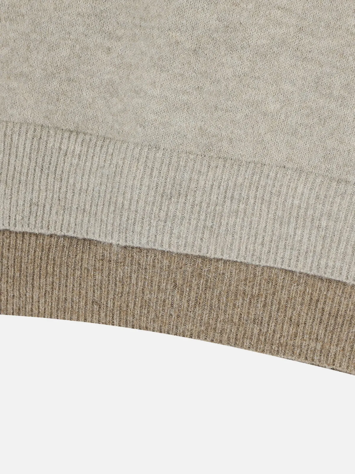 Aelfric Eden Faux-Layered Polo Collar Knit Sweater sold by Aelfric Eden product image thumbnail 5