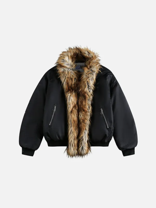 Aelfric Eden Faux Fur Panel Coat sold by Aelfric Eden