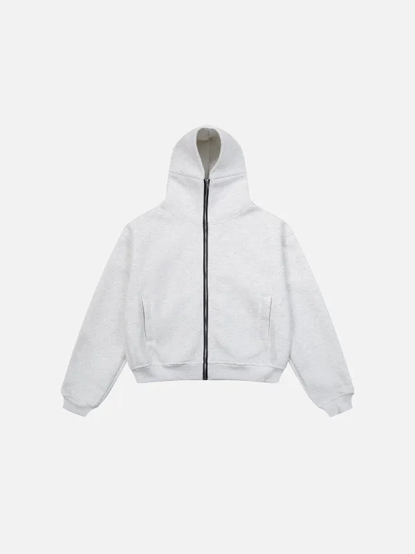 Aelfric Eden Boxy High-Neck Zip Up Hoodie sold by Aelfric Eden