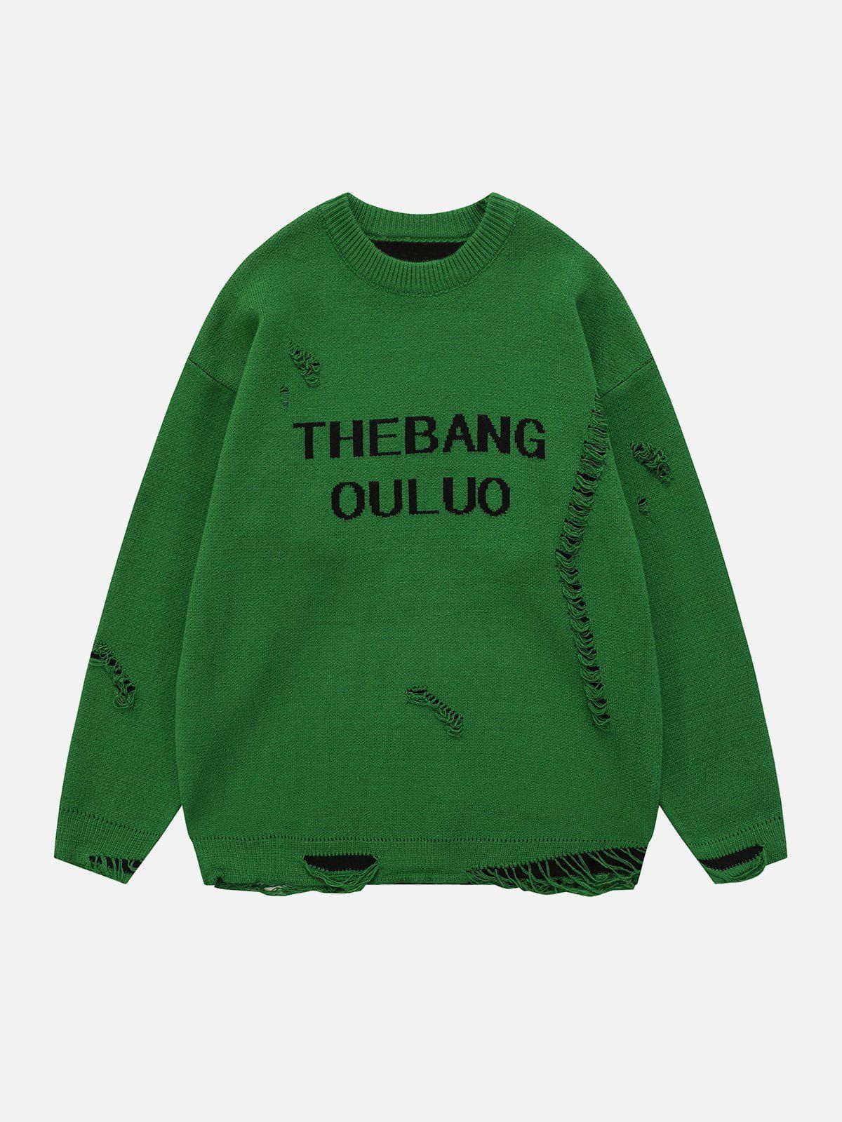 Aelfric Eden Hole Fake Two Sweater sold by Aelfric Eden