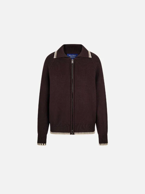 Aelfric Eden Knit Zip Up Cardigan sold by Aelfric Eden