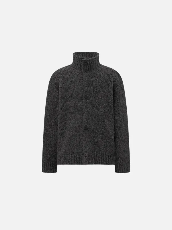 Aelfric Eden Button High Neck Knit Cardigan sold by Aelfric Eden