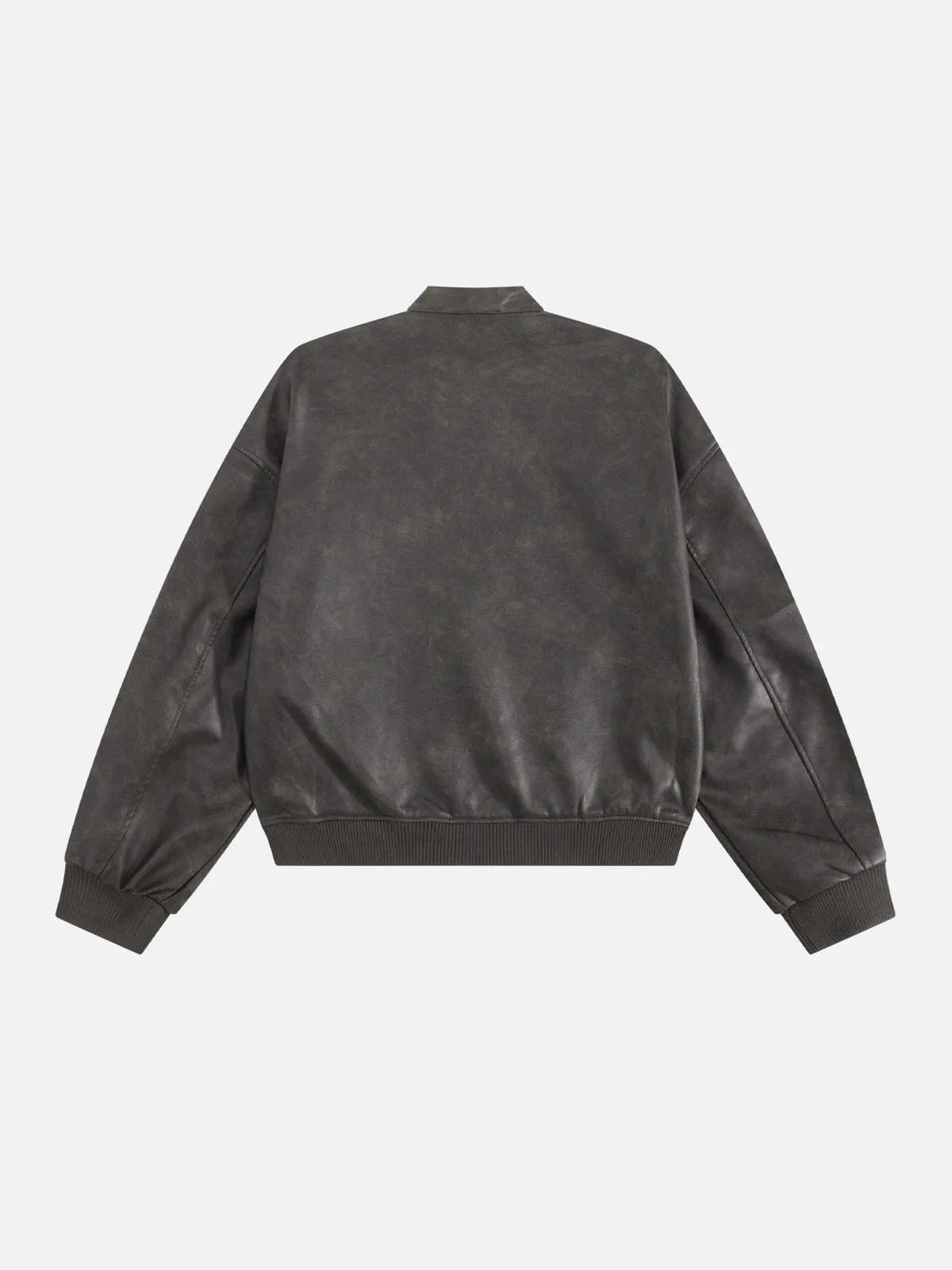 Aelfric Eden Zip Up Faux Leather Jacket sold by Aelfric Eden product image thumbnail 2