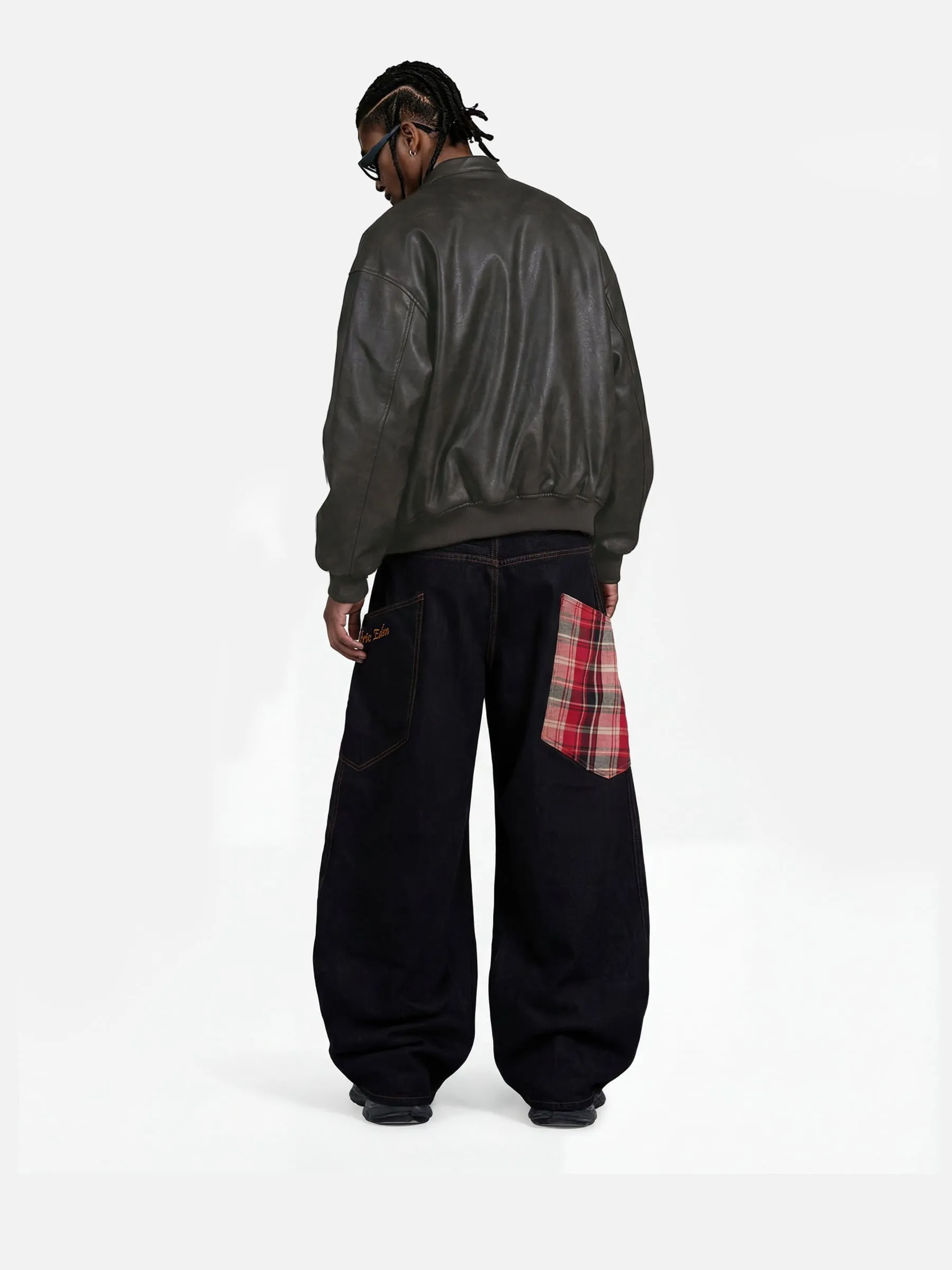 Aelfric Eden Zip Up Faux Leather Jacket sold by Aelfric Eden product image thumbnail 3