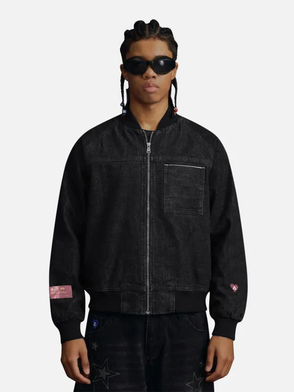 Aelfric Eden Zip Up Denim Jacket sold by Aelfric Eden