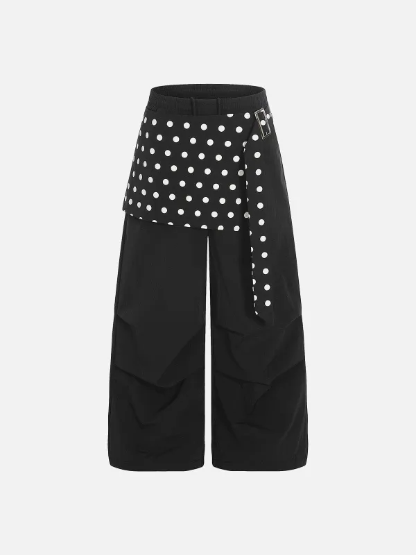 Aelfric Eden Polka Dot Panel Baggy Sweatpants sold by Aelfric Eden