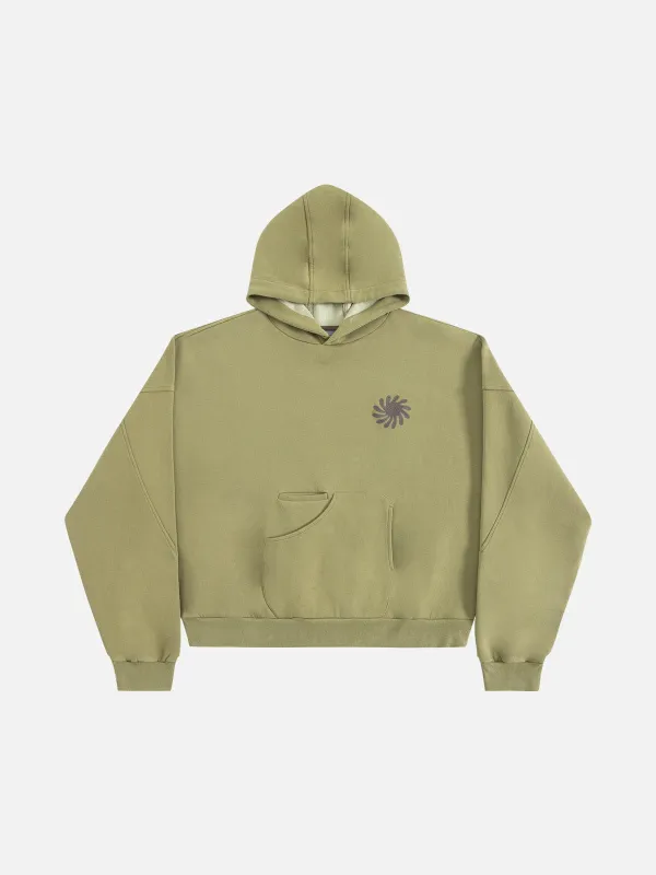 Aelfric Eden Boxy Embroidered Floral Pullover Hoodie made by Aelfric Eden