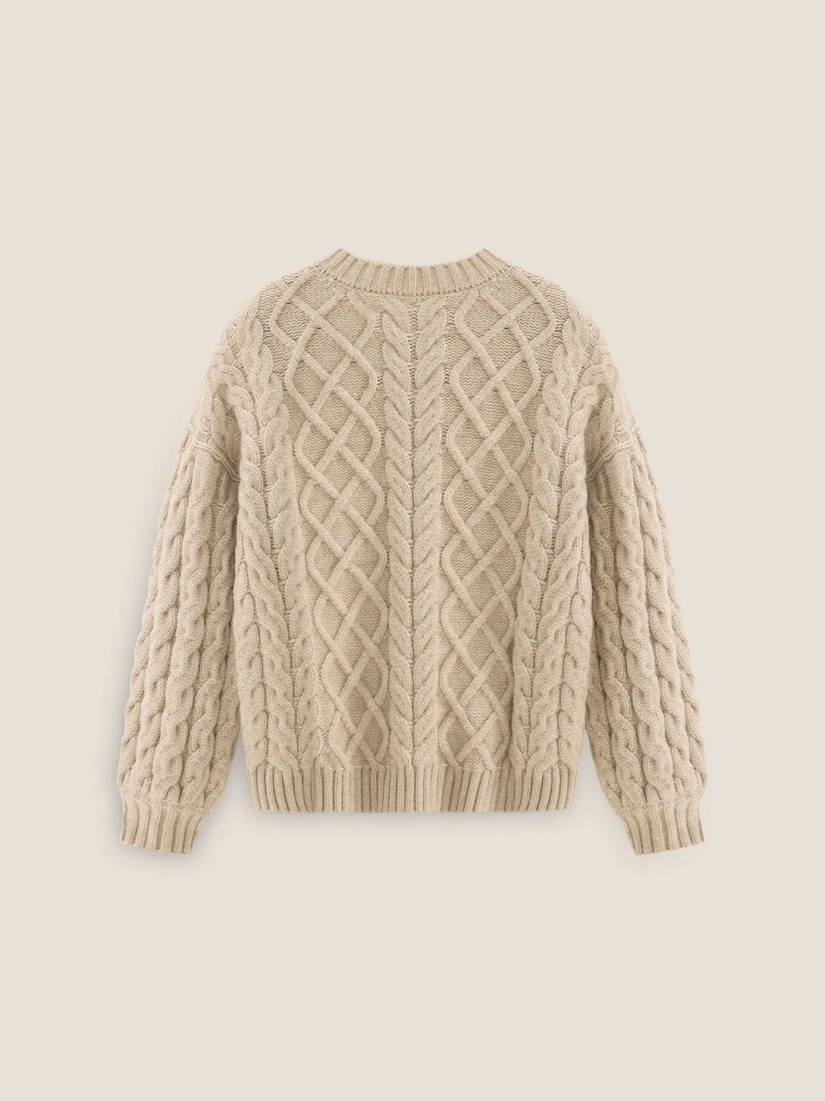 Aelfric Eden Essential Cable Sweater sold by Aelfric Eden product image thumbnail 2