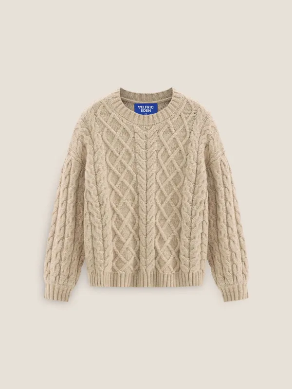 Aelfric Eden Essential Cable Sweater sold by Aelfric Eden