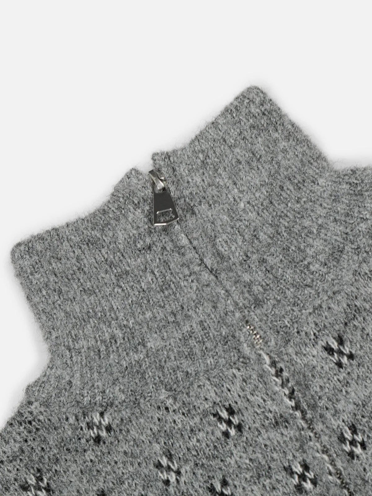 Aelfric Eden Fair Isle Half-Zip Knit Sweater sold by Aelfric Eden product image thumbnail 5