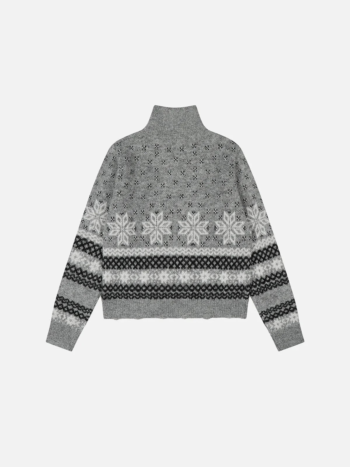 Aelfric Eden Fair Isle Half-Zip Knit Sweater sold by Aelfric Eden product image thumbnail 3