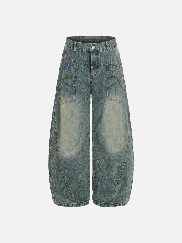 Aelfric Eden Pocket Baggy Barrel Jeans sold by Aelfric Eden