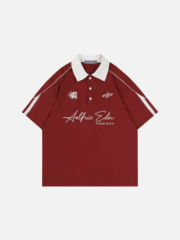 Aelfric Eden Sporty Polo Soccer Jersey sold by Aelfric Eden