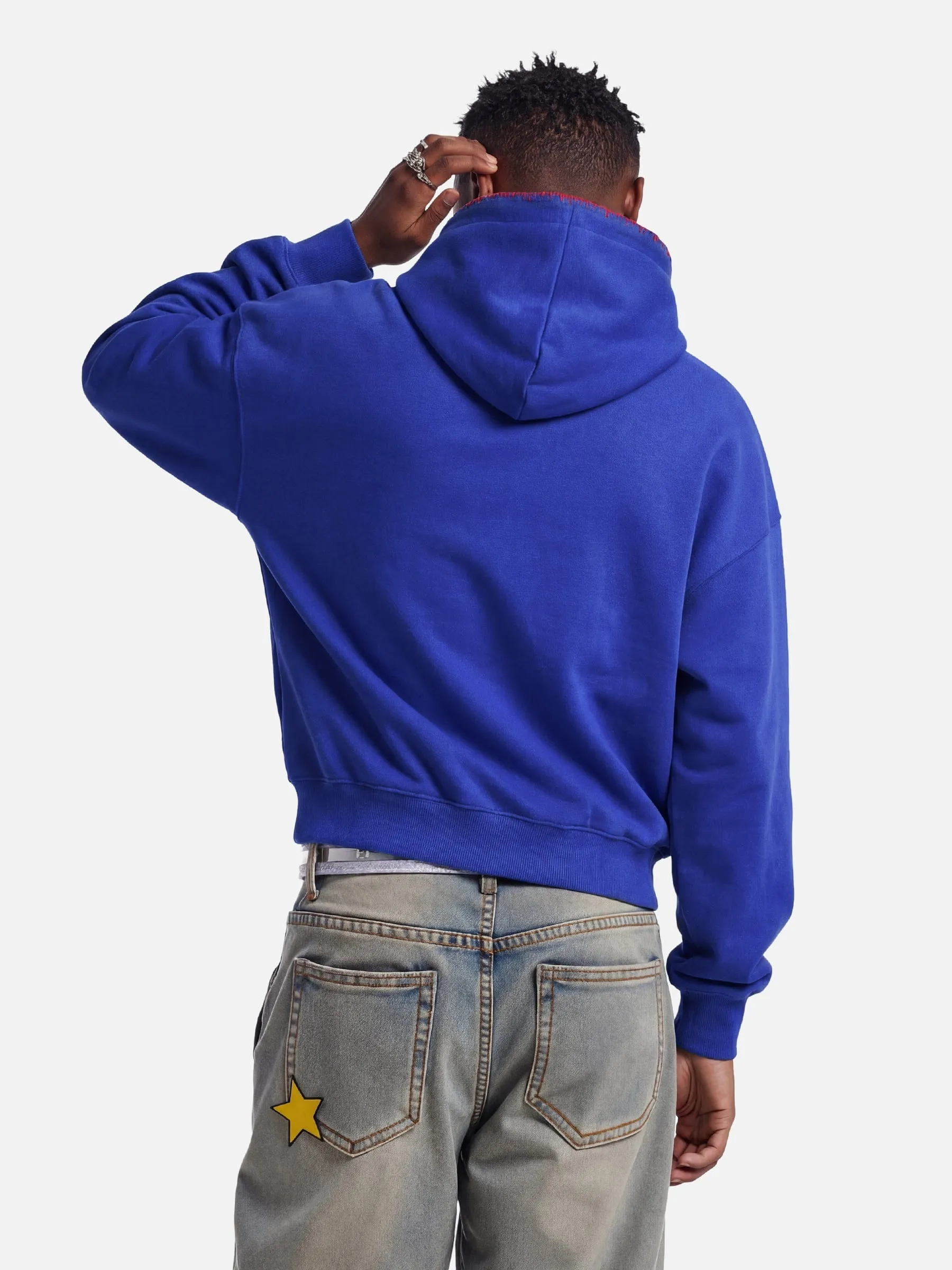 Aelfric Eden Boxy Flower Graphic Pullover Hoodie sold by Aelfric Eden product image thumbnail 3