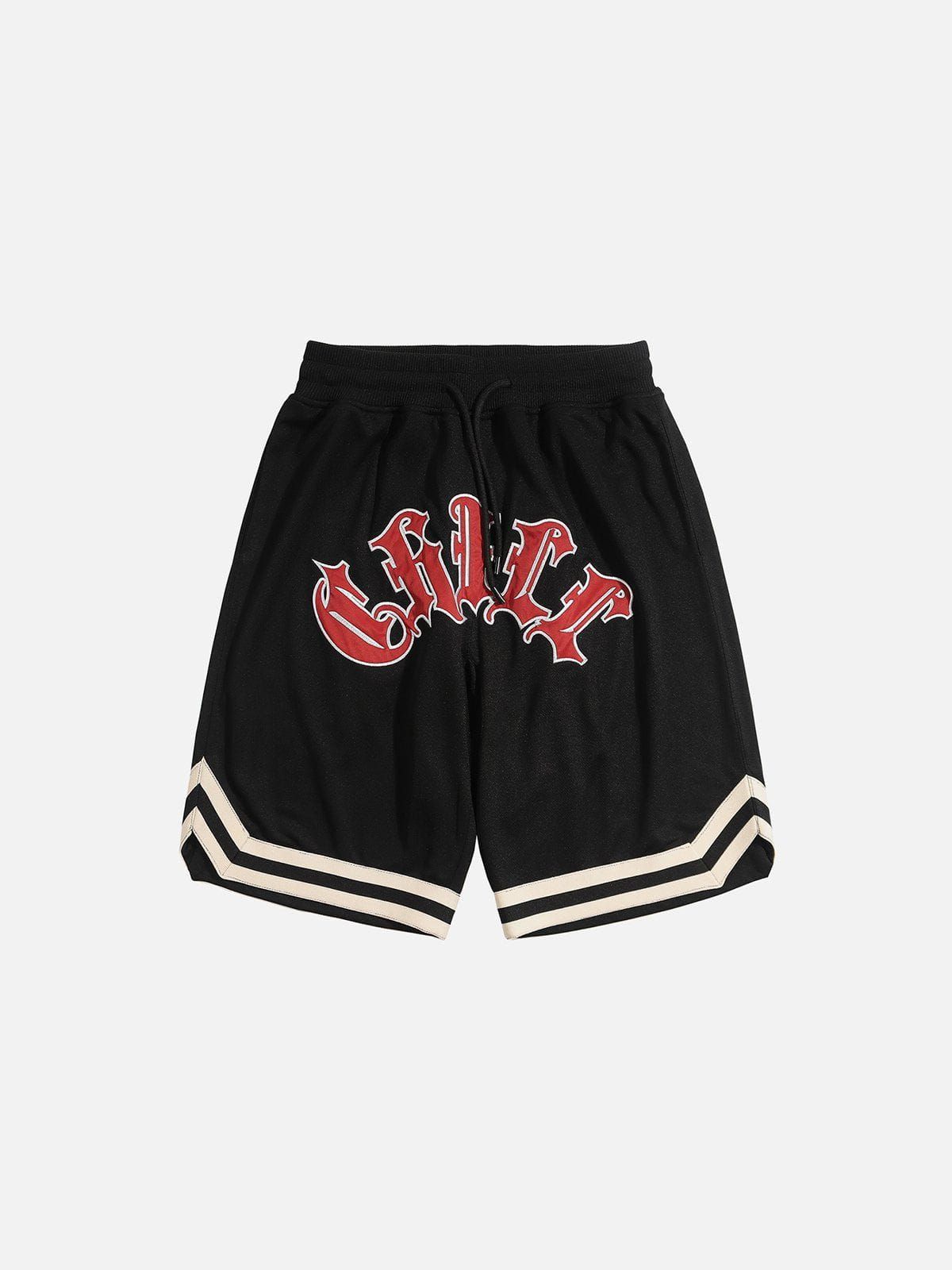 Embroidered Stripe Shorts sold by Aelfric Eden product image thumbnail 3