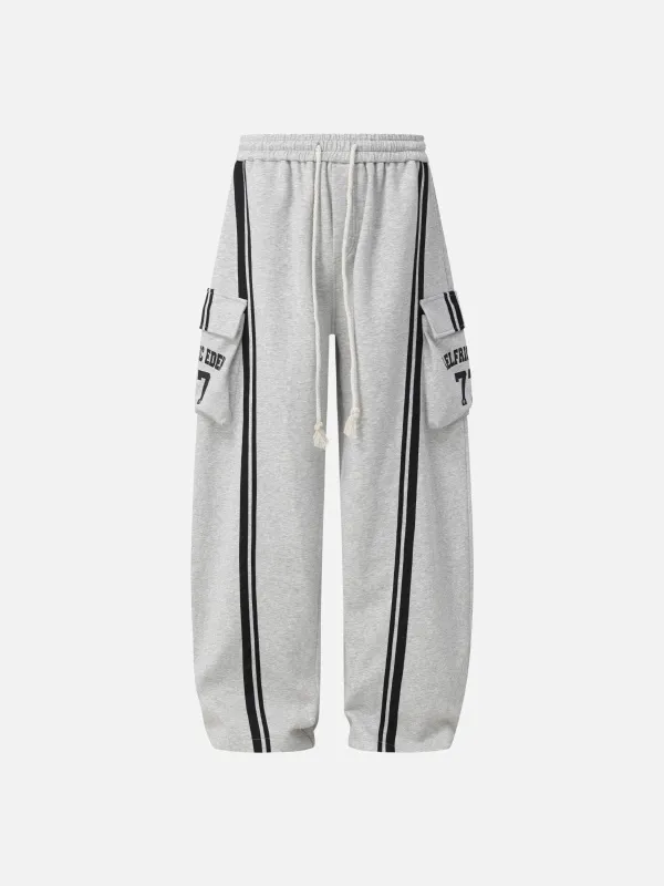 Aelfric Eden Stripe Panel Baggy Barrel Sweatpants made by Aelfric Eden