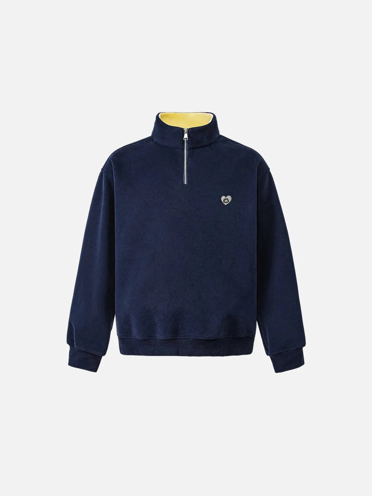 Aelfric Eden Half Zip Mock Neck Sweatshirt sold by Aelfric Eden product image thumbnail 3
