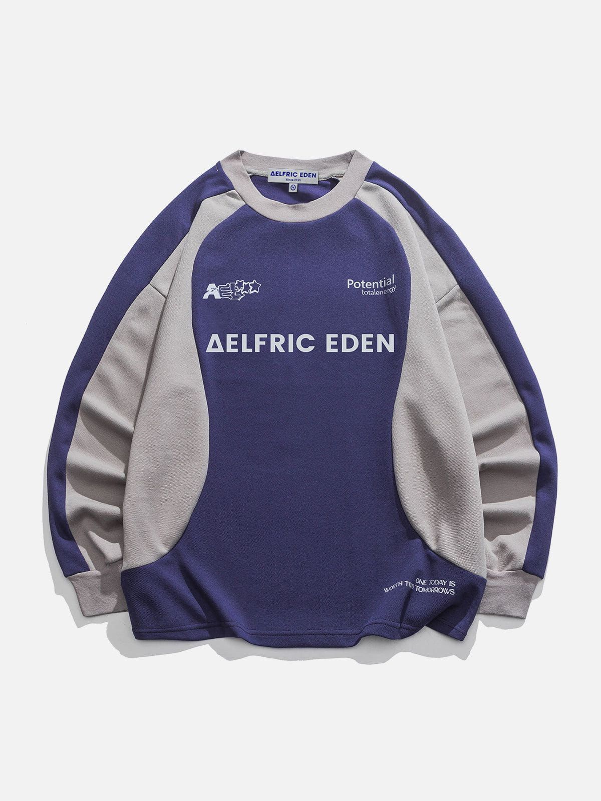 Colorblock Crewneck Sweatshirt sold by Aelfric Eden