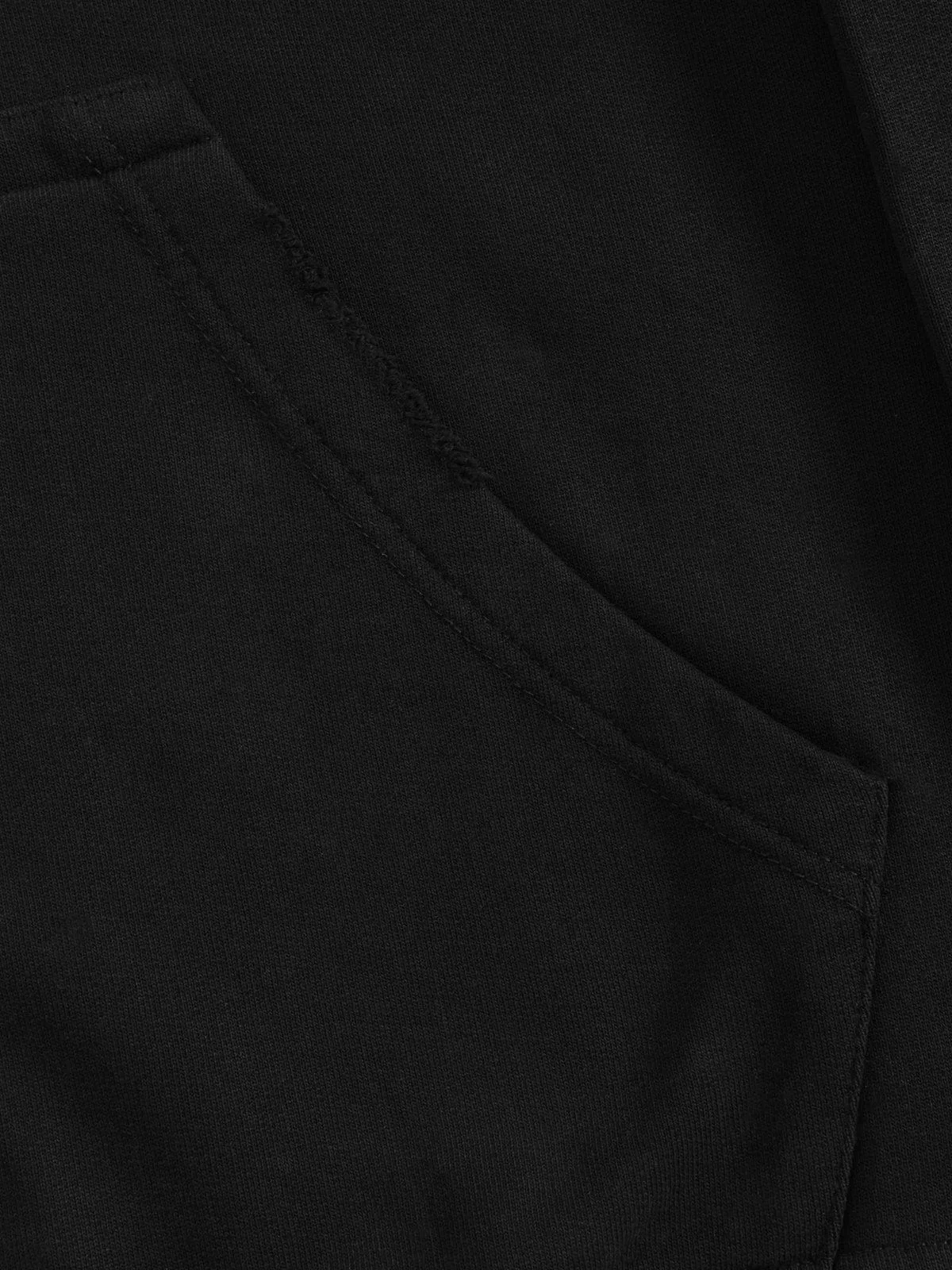 Aelfric Eden Boxy Distressed Half Zip Hoodie sold by Aelfric Eden product image thumbnail 5