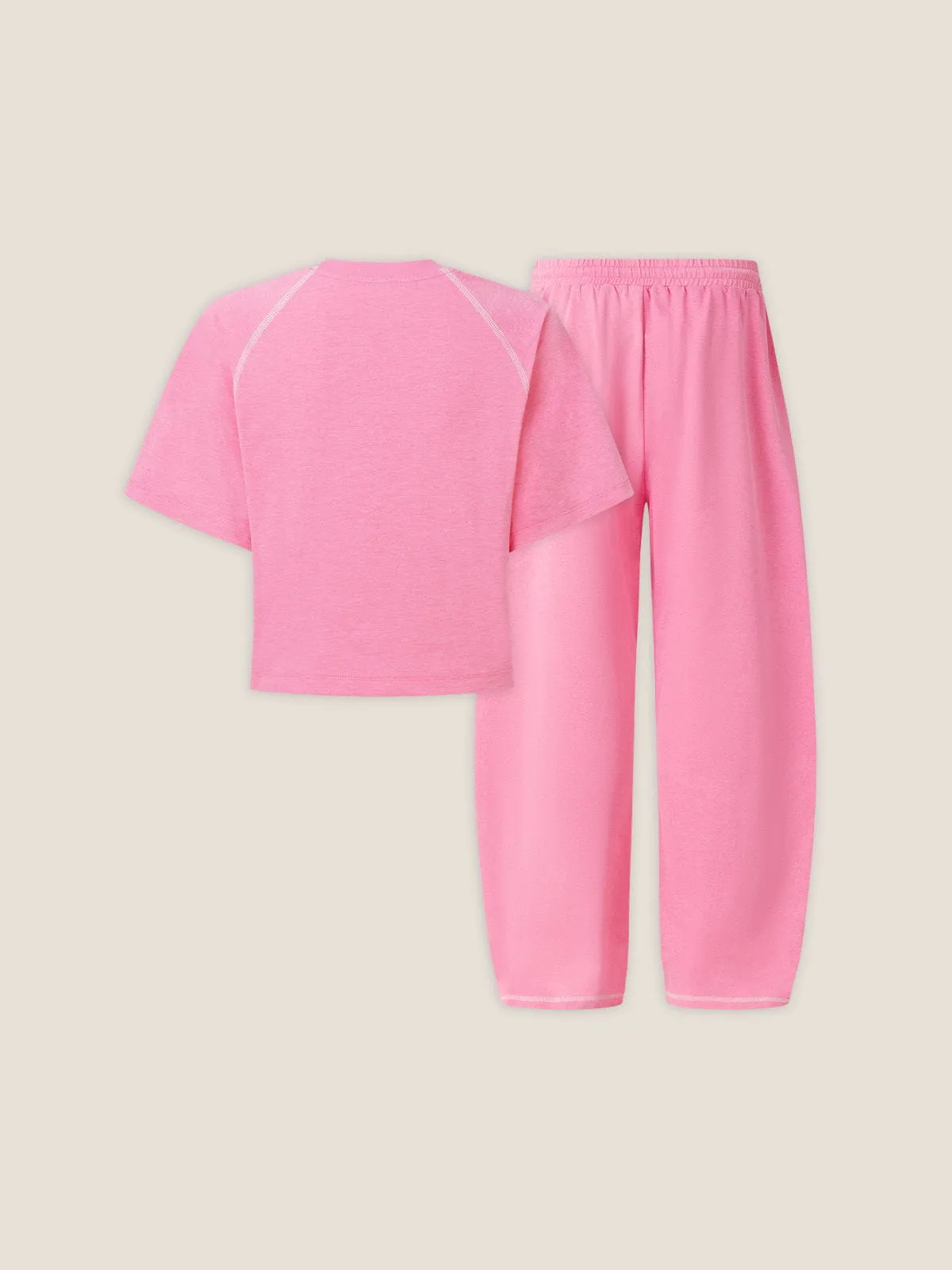 Cloud Cropped Sweat Set sold by Aelfric Eden product image thumbnail 2