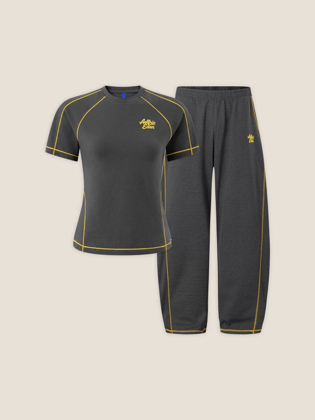 Cloud Slim Sweat Set sold by Aelfric Eden