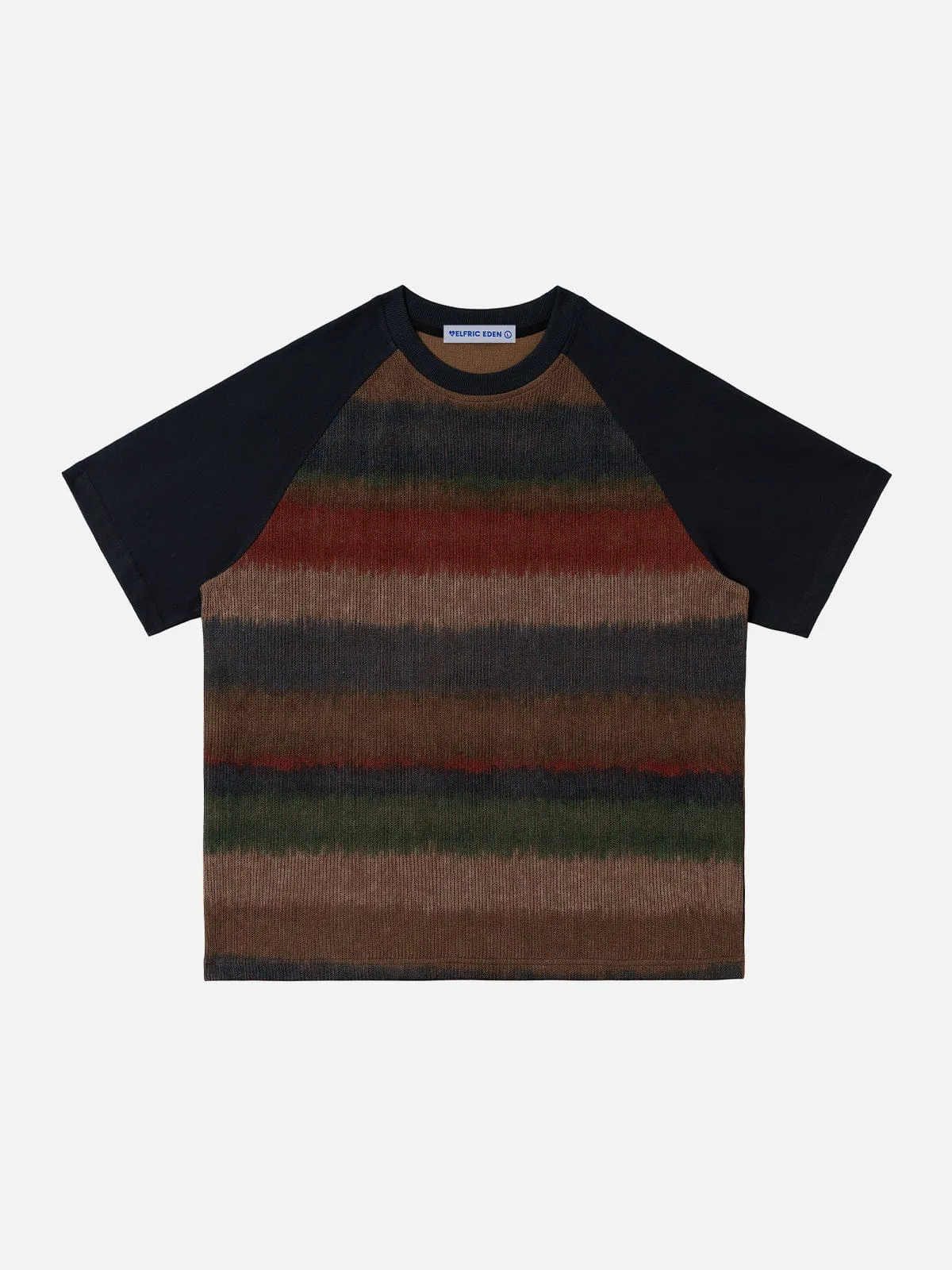 Aelfric Eden Color Block Stripe Raglan Tee sold by Aelfric Eden product image thumbnail 2