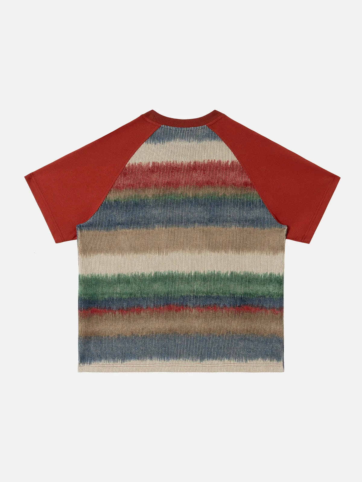 Aelfric Eden Color Block Stripe Raglan Tee sold by Aelfric Eden product image thumbnail 3