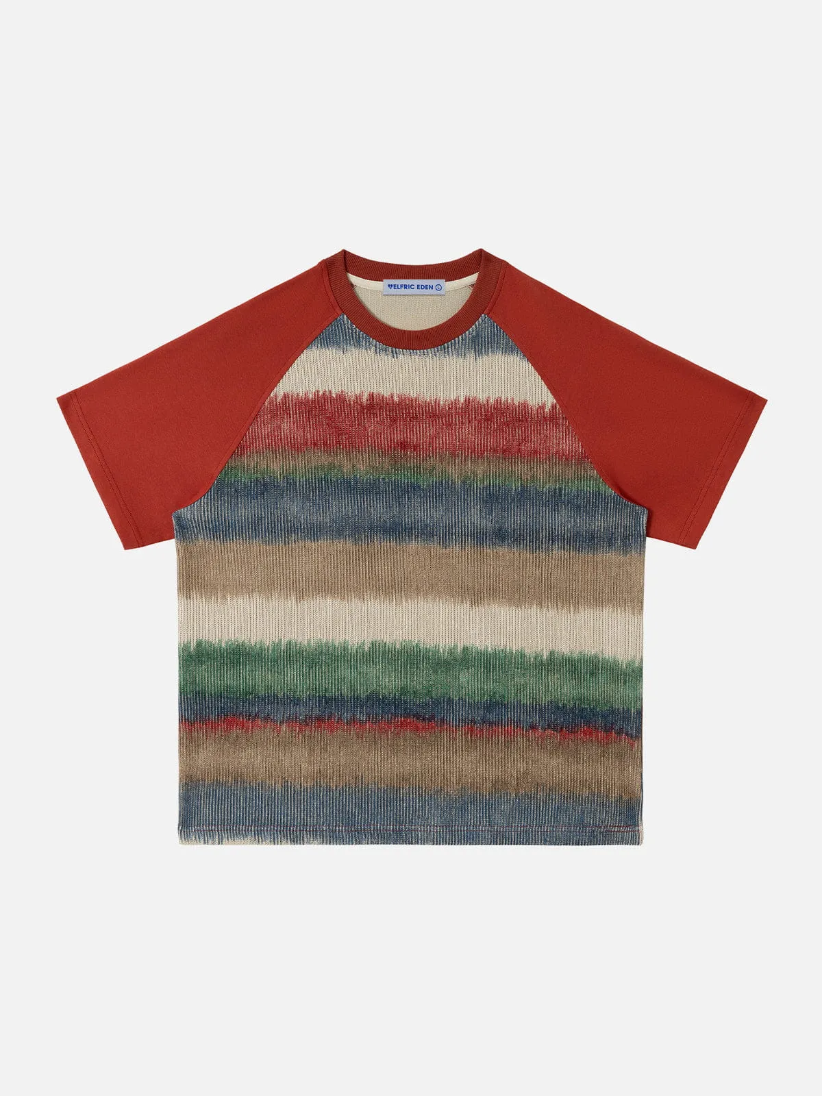 Aelfric Eden Color Block Stripe Raglan Tee sold by Aelfric Eden