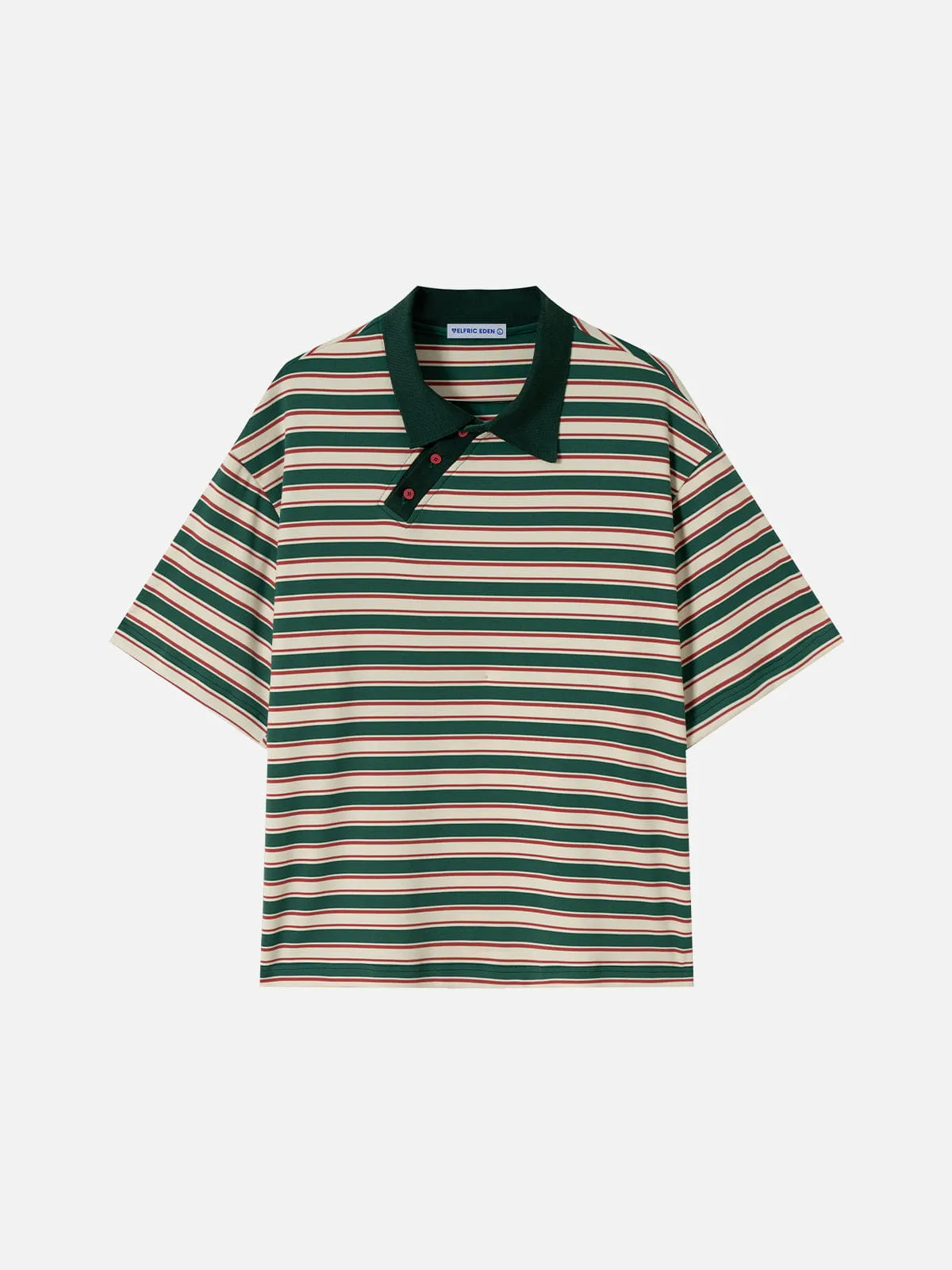 Aelfric Eden Stripe Polo Tee sold by Aelfric Eden