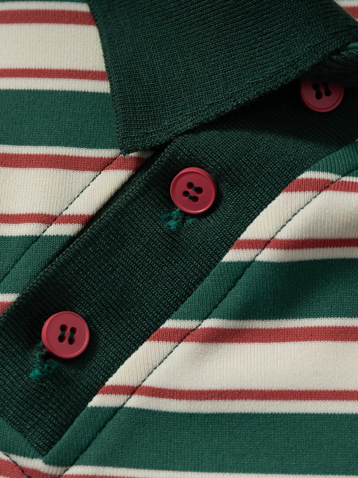 Aelfric Eden Stripe Polo Tee sold by Aelfric Eden product image thumbnail 4