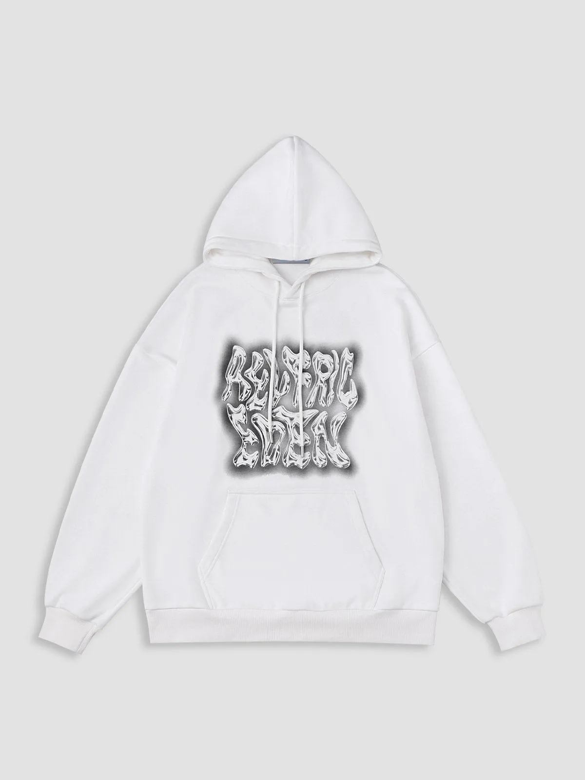 Aelfric Eden Futuristic Liquid Metal Design Hoodie sold by Aelfric Eden